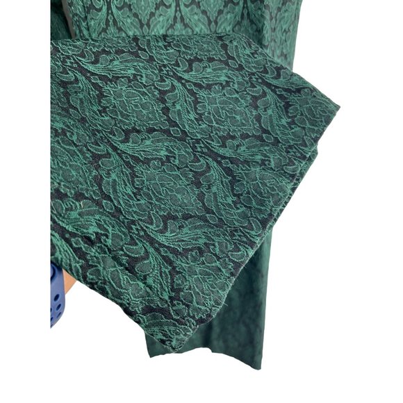 roz & Ali Green Baroque Pants, Women's Size 16 - Picture 5 of 7